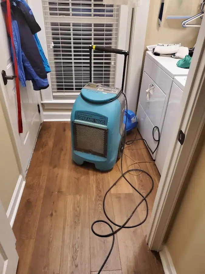 Commercial dehumidifier deployed for Flood Damage Cleanup in Beatrice